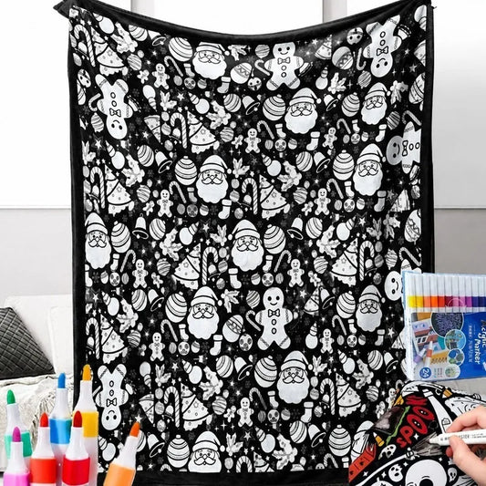 LumiSnooze Doodle Blanket
